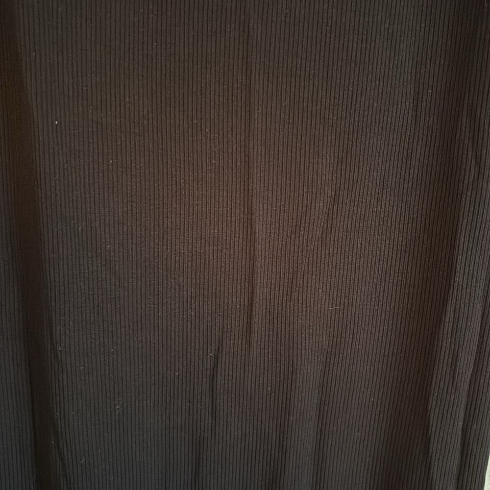 SKIMS ribbed Maxi Dress, color-onyx, size-large, NWT - Picture 7 of 7